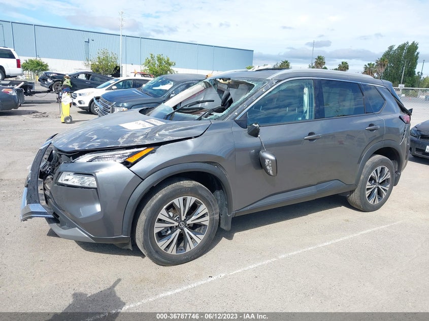 VIN 5N1AT3BA5MC753039 2021 NISSAN ROGUE SV