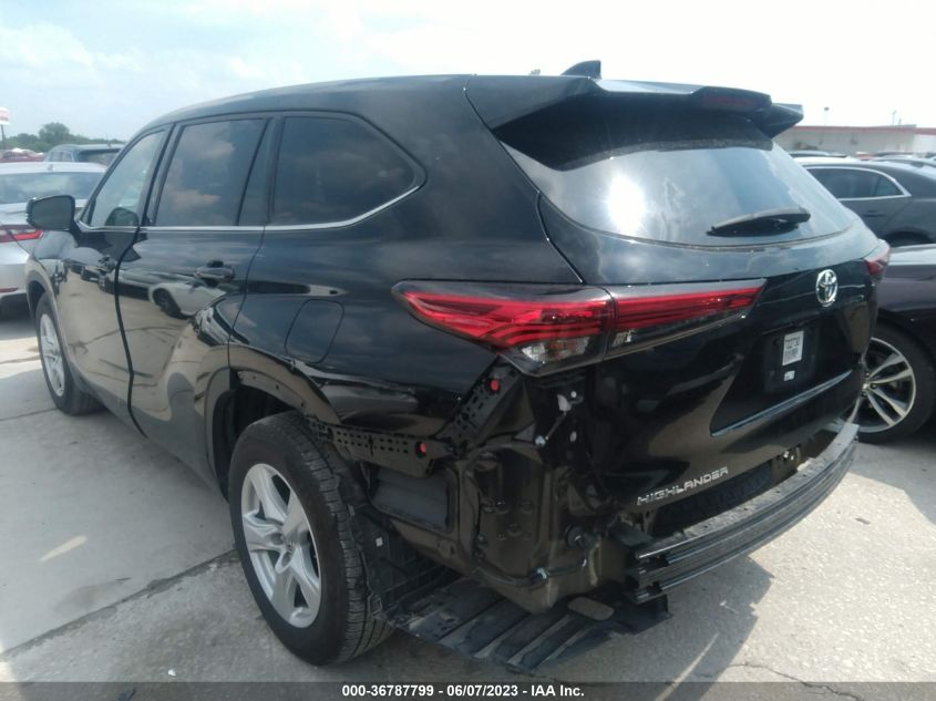 2020 TOYOTA HIGHLANDER L - 5TDCZRAH4LS024945