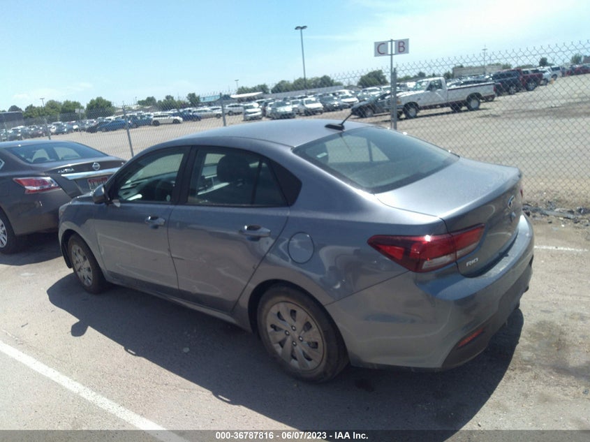 VIN 3KPA24AB2KE196734 2019 KIA RIO S