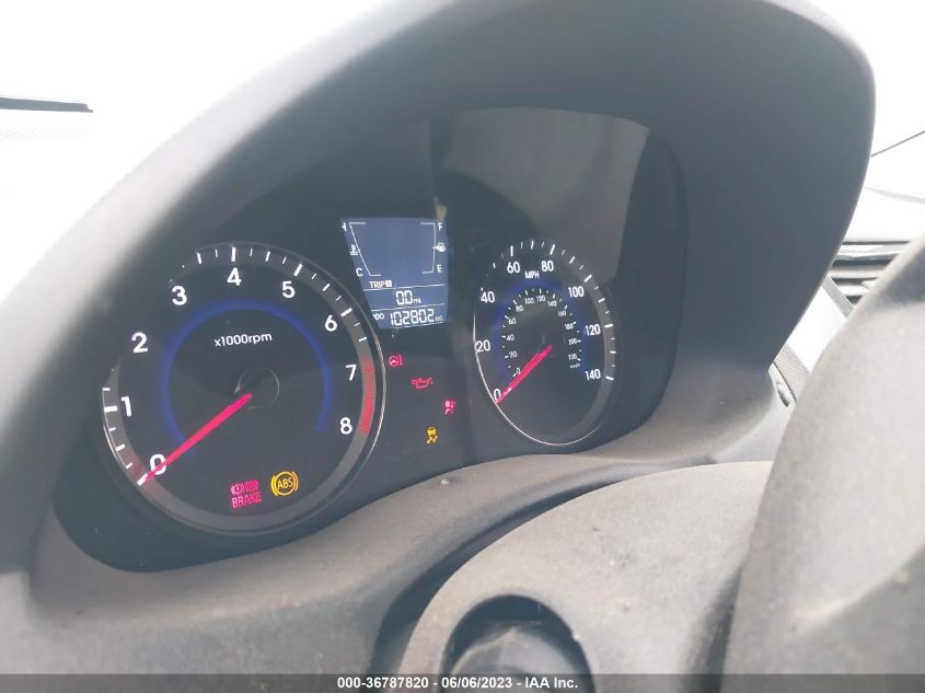 2014 HYUNDAI ACCENT GLS/SE - KMHCU5AE5EU174859