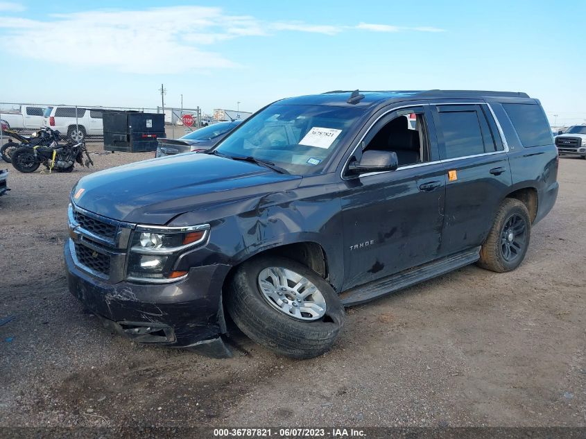 2018 CHEVROLET TAHOE LT - 1GNSKBKC5JR374937