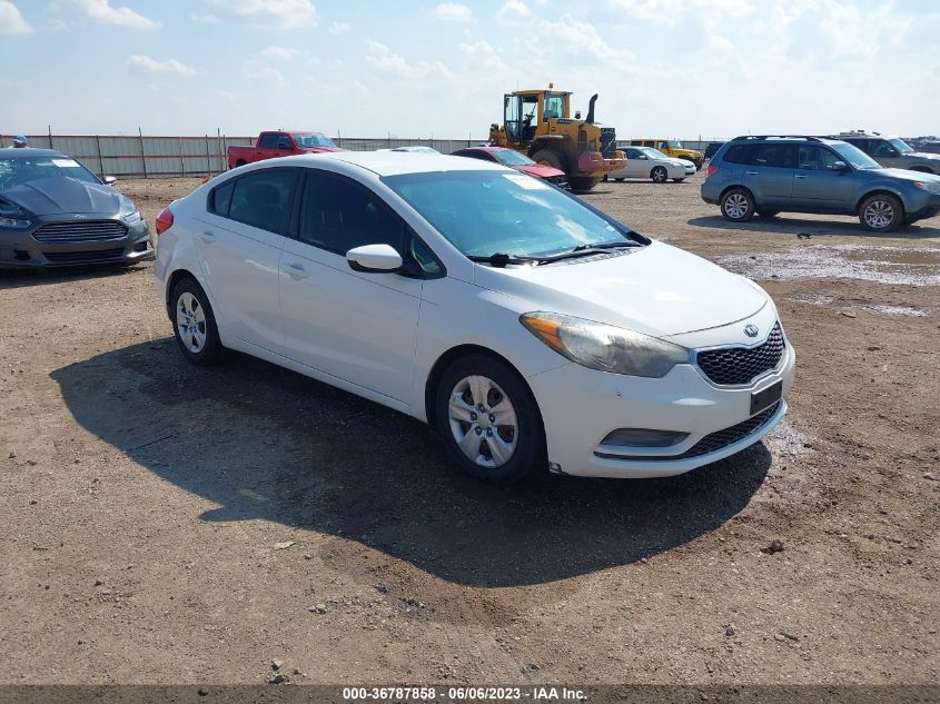 2016 KIA FORTE LX - KNAFK4A62G5447521
