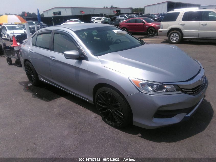2016 HONDA ACCORD SEDAN LX - 1HGCR2F37GA243357