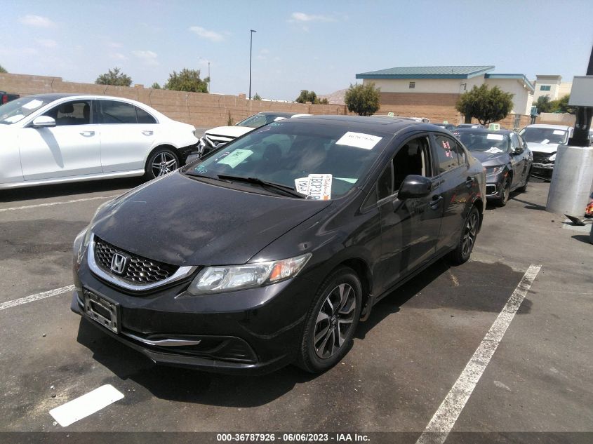 2013 HONDA CIVIC SDN EX - 2HGFB2F89DH517457