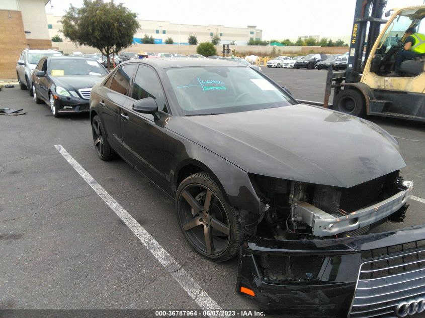 2017 AUDI A4 PREMIUM - WAUANAF46HN017919