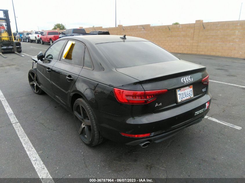2017 AUDI A4 PREMIUM - WAUANAF46HN017919