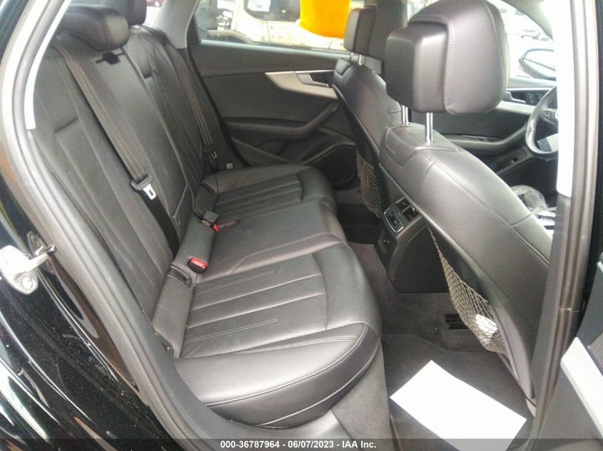 2017 AUDI A4 PREMIUM - WAUANAF46HN017919