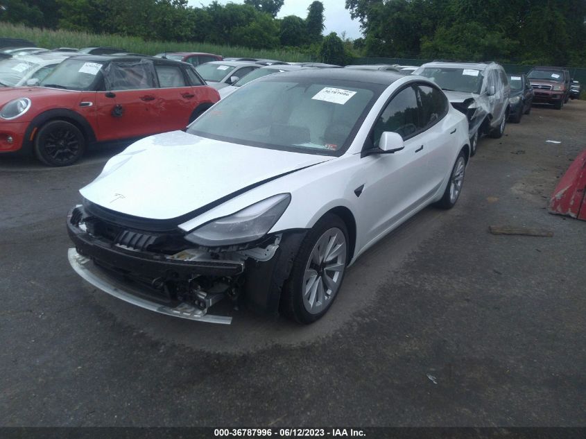 2021 TESLA MODEL 3 LONG RANGE - 5YJ3E1EB5MF924987