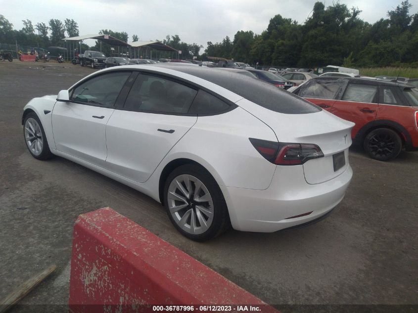 2021 TESLA MODEL 3 LONG RANGE - 5YJ3E1EB5MF924987