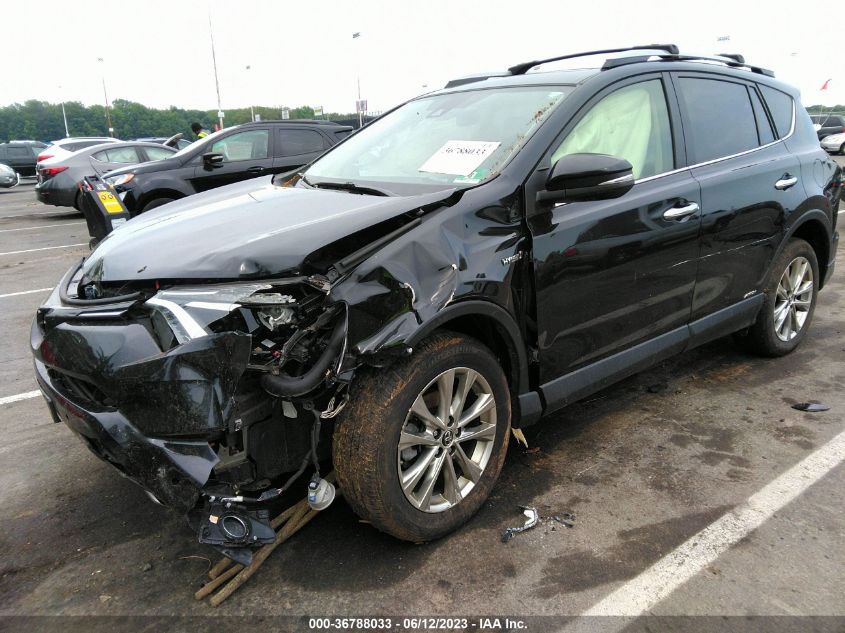 2018 TOYOTA RAV4 HYBRID LIMITED - JTMDJREV1JD168523