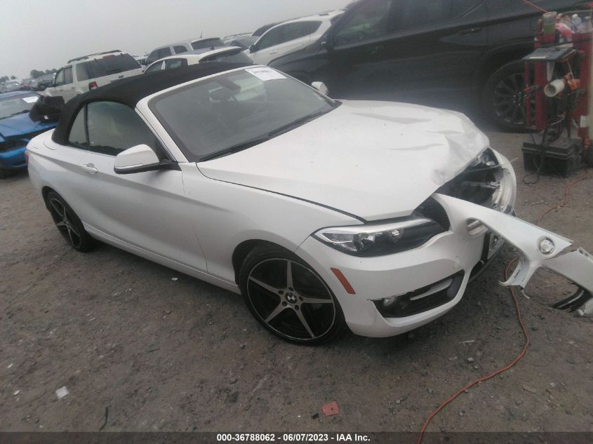 2016 BMW 2 SERIES 228I - WBA1K9C51GV321596