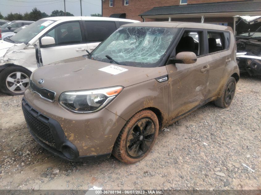 2015 KIA SOUL BASE - KNDJN2A25F7221353