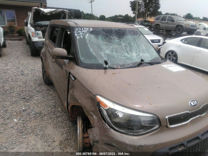 2015 KIA SOUL BASE - KNDJN2A25F7221353