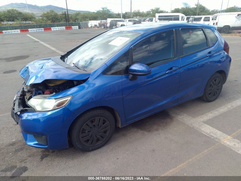 2016 HONDA FIT LX - JHMGK5H57GX022180