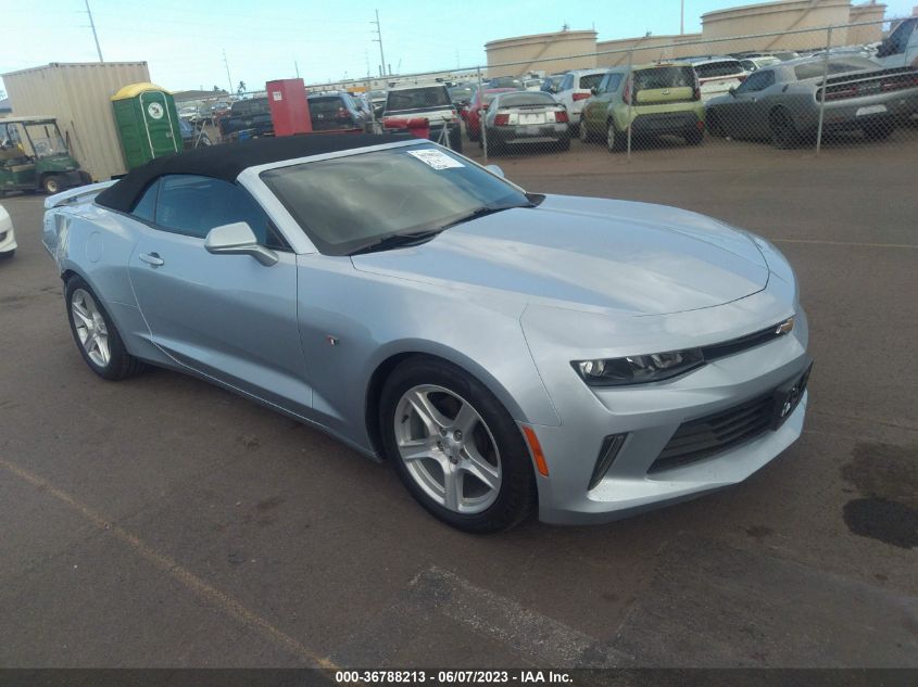 2018 CHEVROLET CAMARO 1LT - 1G1FB3DX2J0132085