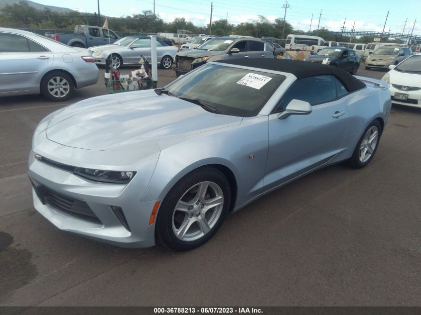 2018 CHEVROLET CAMARO 1LT - 1G1FB3DX2J0132085