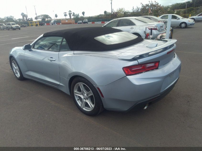 2018 CHEVROLET CAMARO 1LT - 1G1FB3DX2J0132085