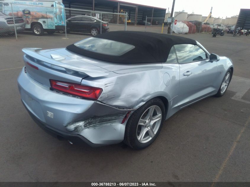 2018 CHEVROLET CAMARO 1LT - 1G1FB3DX2J0132085