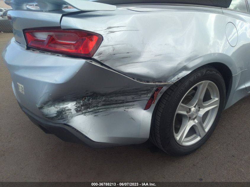 2018 CHEVROLET CAMARO 1LT - 1G1FB3DX2J0132085