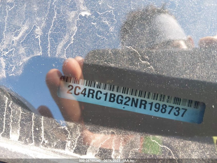 2022 CHRYSLER PACIFICA TOURING L - 2C4RC1BG2NR198737