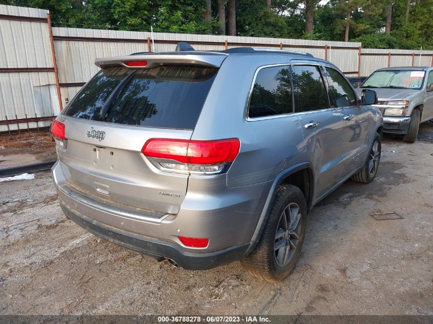 2017 JEEP GRAND CHEROKEE LIMITED - 1C4RJEBG6HC793391