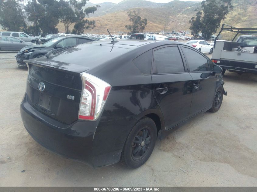 2015 TOYOTA PRIUS FOUR - JTDKN3DU6F0438247
