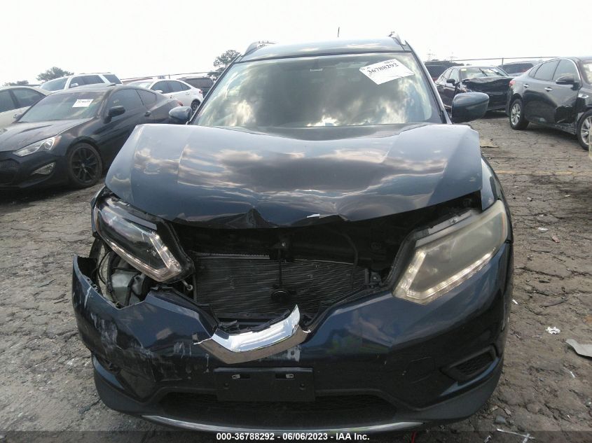 2016 NISSAN ROGUE SV/SL/S - KNMAT2MV4GP709271