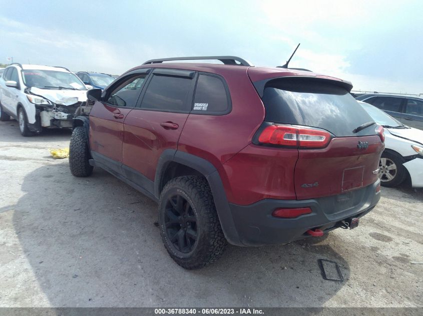 2015 JEEP CHEROKEE TRAILHAWK - 1C4PJMBB8FW777193