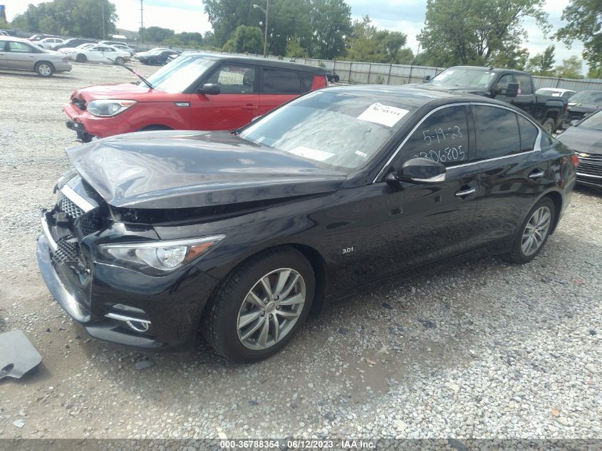 2017 INFINITI Q50 3.0T PREMIUM - JN1EV7AR2HM834808