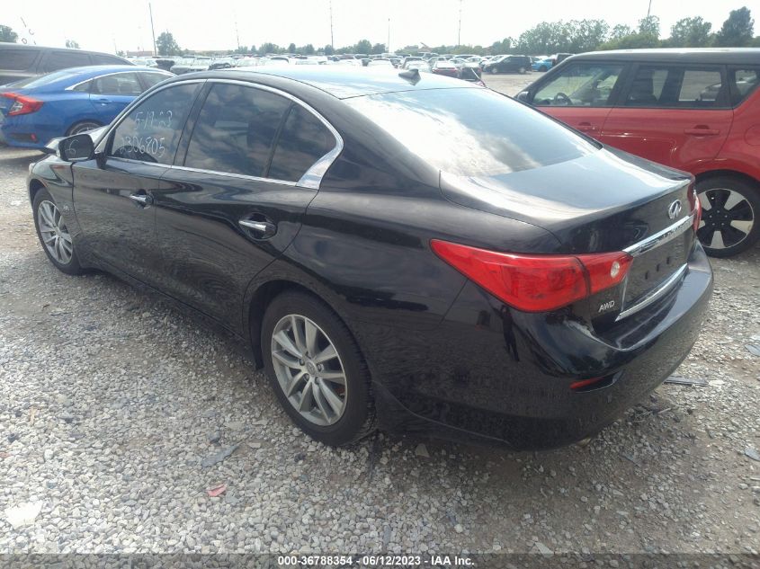 2017 INFINITI Q50 3.0T PREMIUM - JN1EV7AR2HM834808
