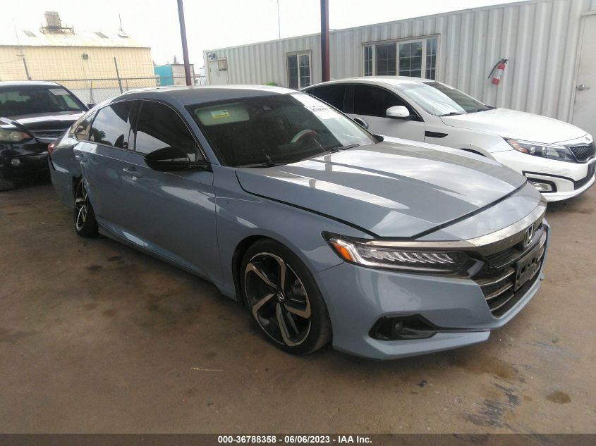 2022 HONDA ACCORD SEDAN SPORT SE - 1HGCV1F41NA036815