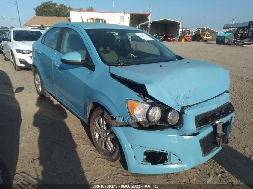 2014 CHEVROLET SONIC LT - 1G1JC5SH9E4158745