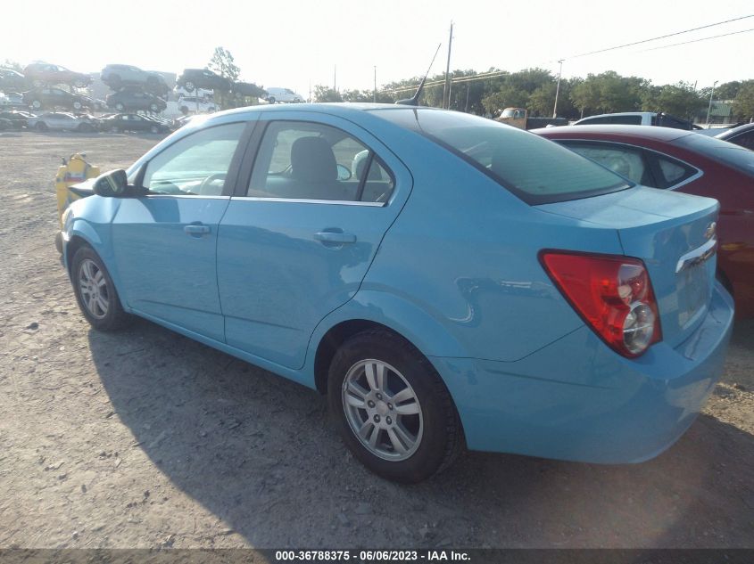 2014 CHEVROLET SONIC LT - 1G1JC5SH9E4158745