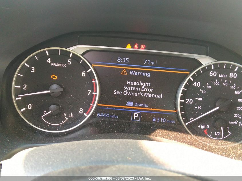 2022 NISSAN ALTIMA SV - 1N4BL4DVXNN413640
