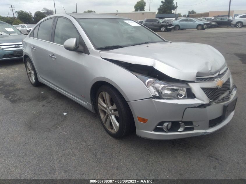 2014 CHEVROLET CRUZE LTZ - 1G1PG5SB8E7453165