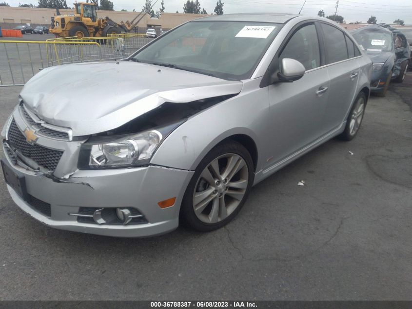 2014 CHEVROLET CRUZE LTZ - 1G1PG5SB8E7453165