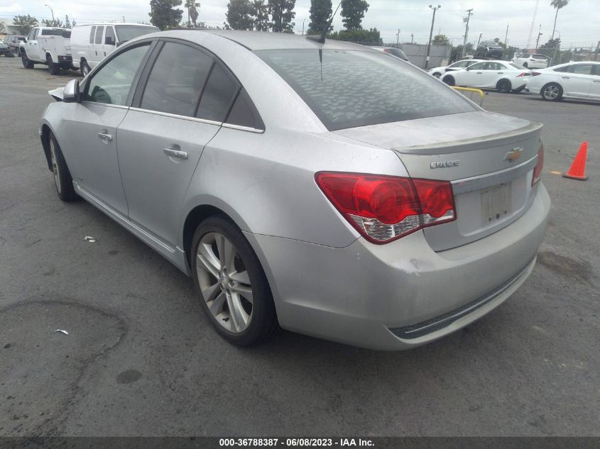 2014 CHEVROLET CRUZE LTZ - 1G1PG5SB8E7453165