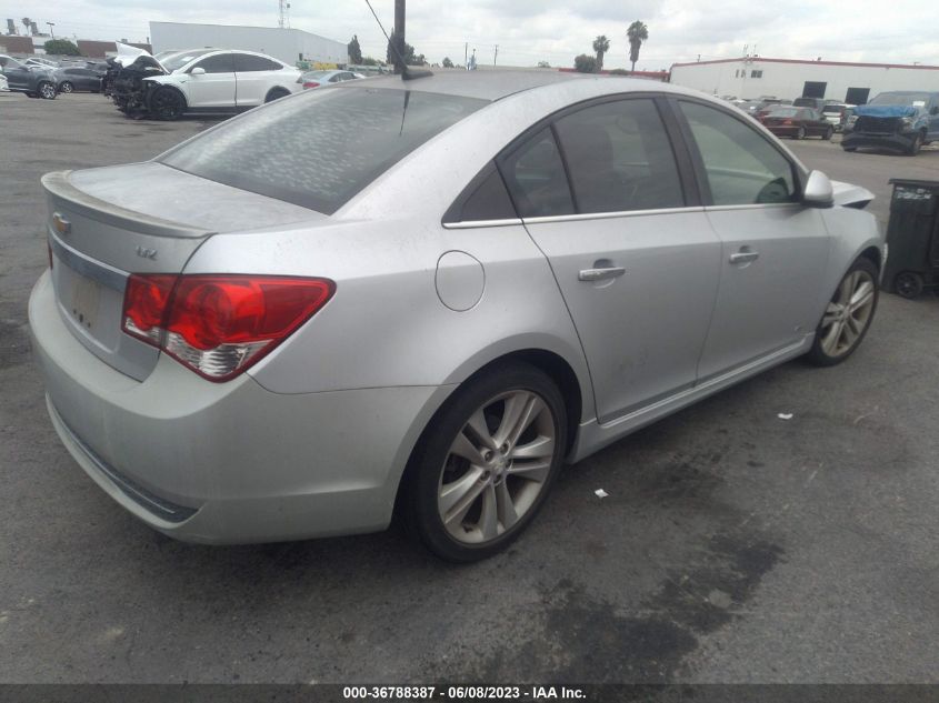 2014 CHEVROLET CRUZE LTZ - 1G1PG5SB8E7453165