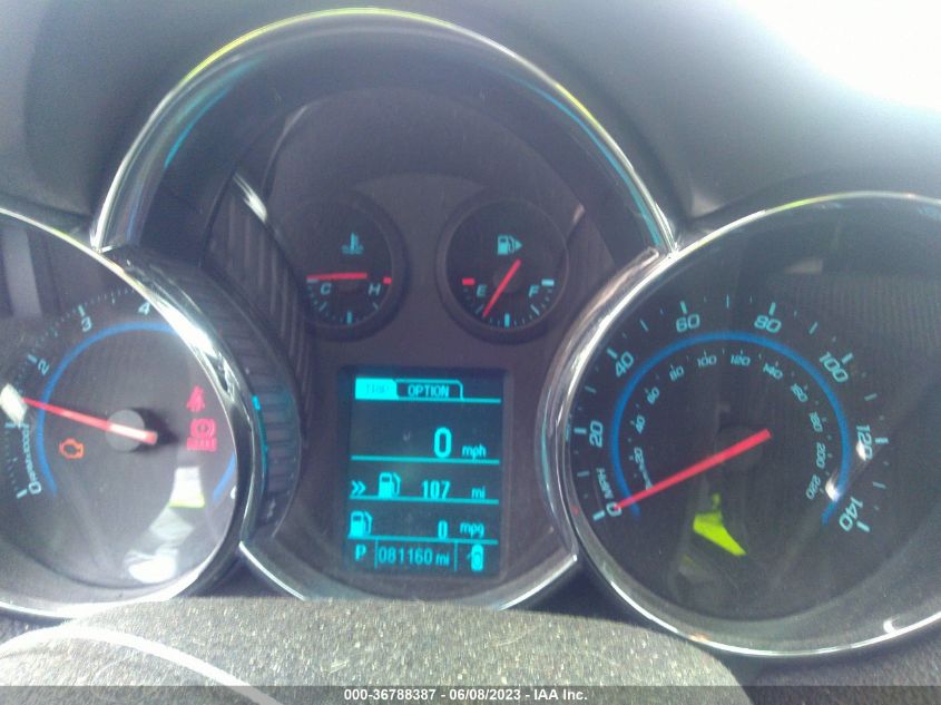 2014 CHEVROLET CRUZE LTZ - 1G1PG5SB8E7453165