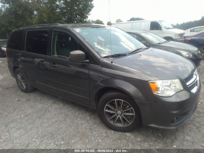 2017 DODGE GRAND CARAVAN SXT - 2C4RDGCG2HR572122