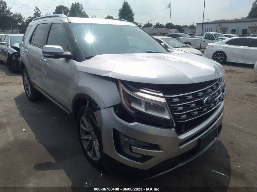 2017 FORD EXPLORER LIMITED - 1FM5K8F89HGD24087