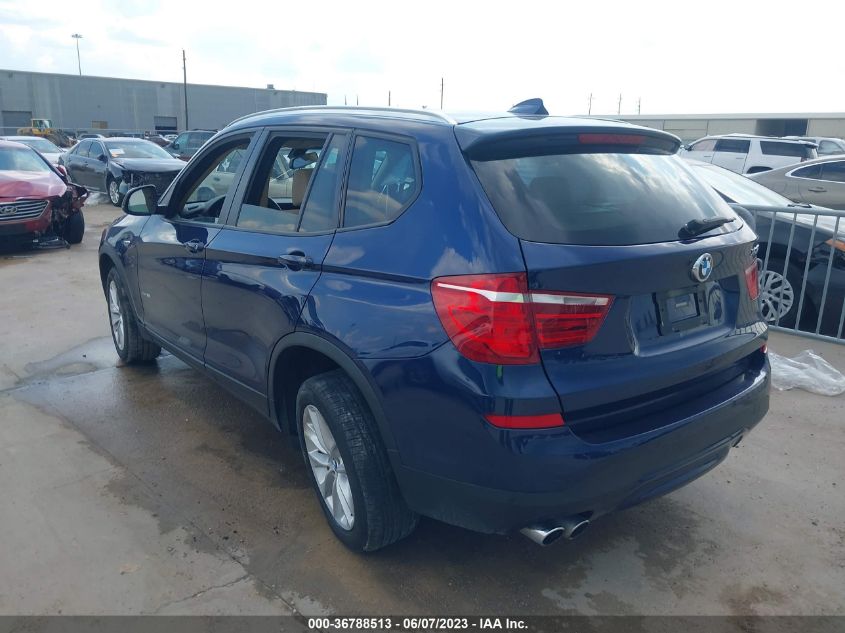 2017 BMW X3 SDRIVE28I - 5UXWZ7C32H0V89187