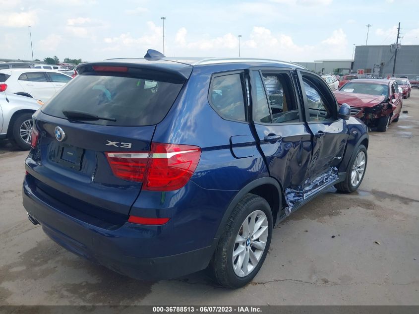 2017 BMW X3 SDRIVE28I - 5UXWZ7C32H0V89187