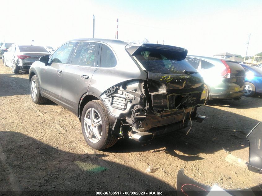 2016 PORSCHE CAYENNE - WP1AA2A28GKA11323