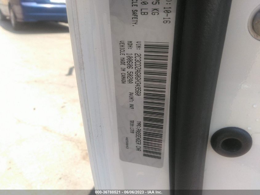 2016 DODGE CHALLENGER SXT - 2C3CDZAG0GH349560
