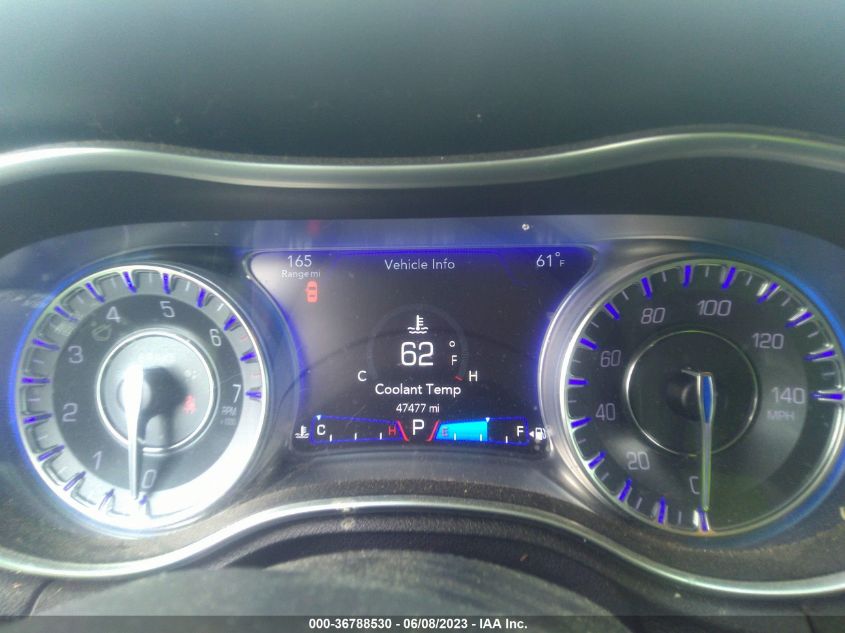 2017 CHRYSLER 300 LIMITED - 2C3CCAAG6HH608350