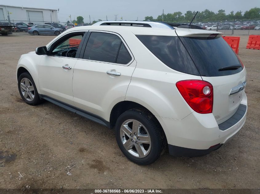 2015 CHEVROLET EQUINOX LTZ - 1GNALDEK2FZ126451