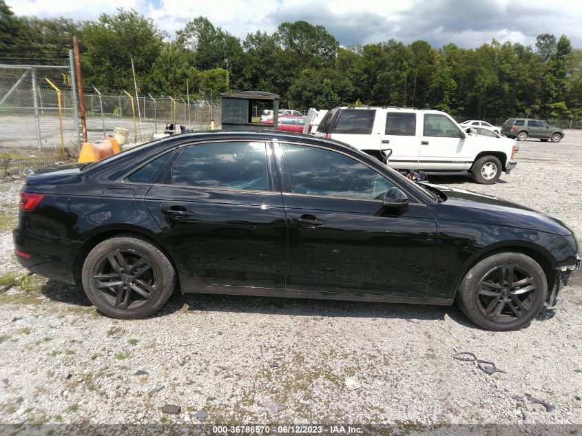 2017 AUDI A4 ULTRA PREMIUM - WAUGMAF40HN055014