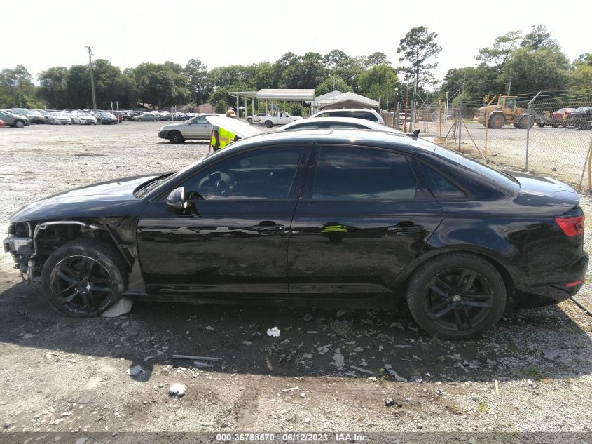 2017 AUDI A4 ULTRA PREMIUM - WAUGMAF40HN055014