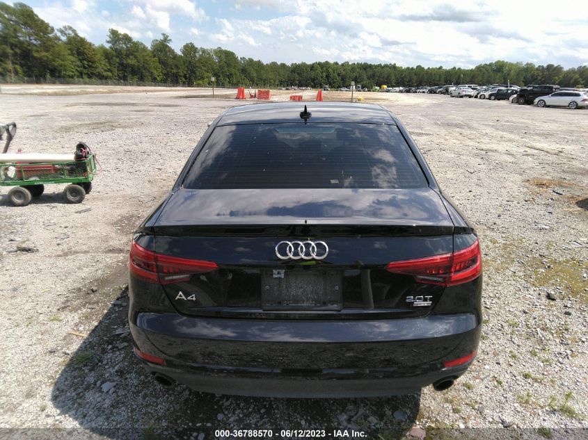 2017 AUDI A4 ULTRA PREMIUM - WAUGMAF40HN055014
